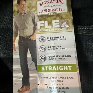 Levi Strauss Signature Flex Jeans - Black